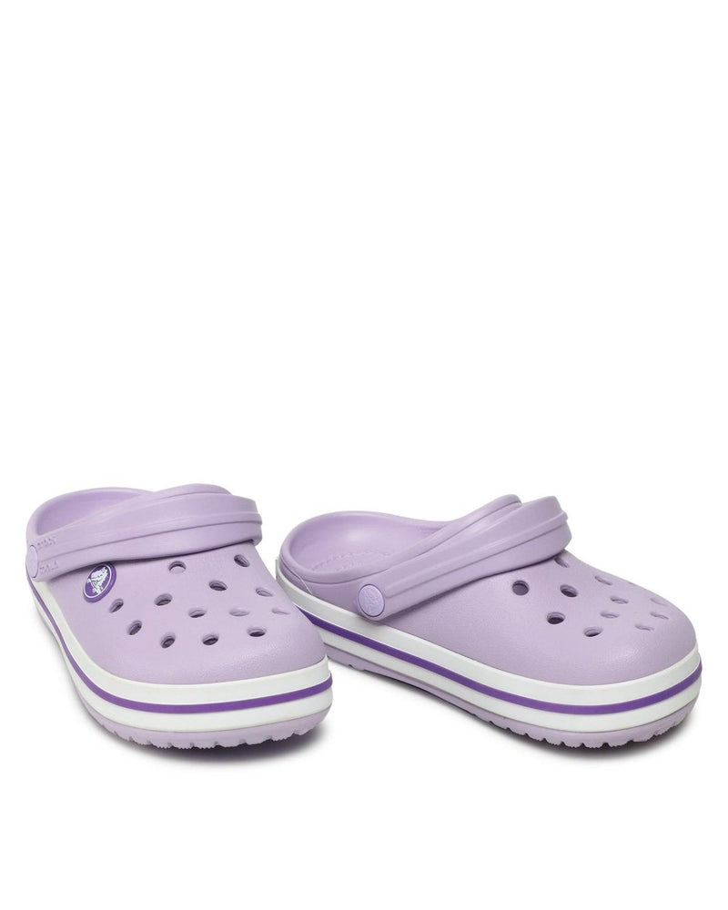 Crocband-Clog-Unisex Kids-Lavender/Neon Purple-207006-5P8