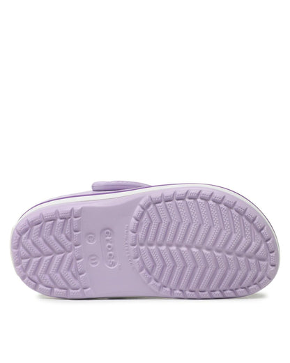 Crocband-Clog-Unisex Kids-Lavender/Neon Purple-207006-5P8