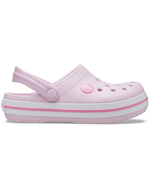 Crocs Crocband Clog — Girls, Ballerina Pink (207006)