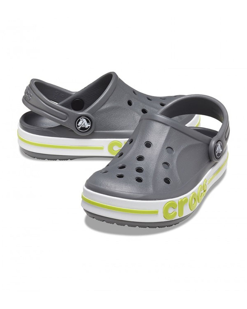 Bayaband-Clog-Unisex Kids-Slate Grey/Lime Punch-207018-0GX