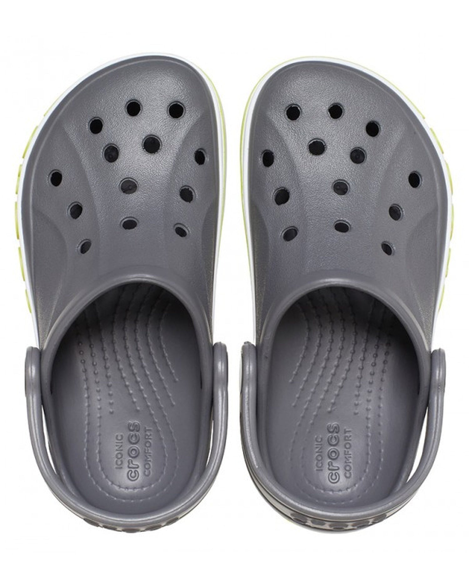 Bayaband-Clog-Unisex Kids-Slate Grey/Lime Punch-207018-0GX