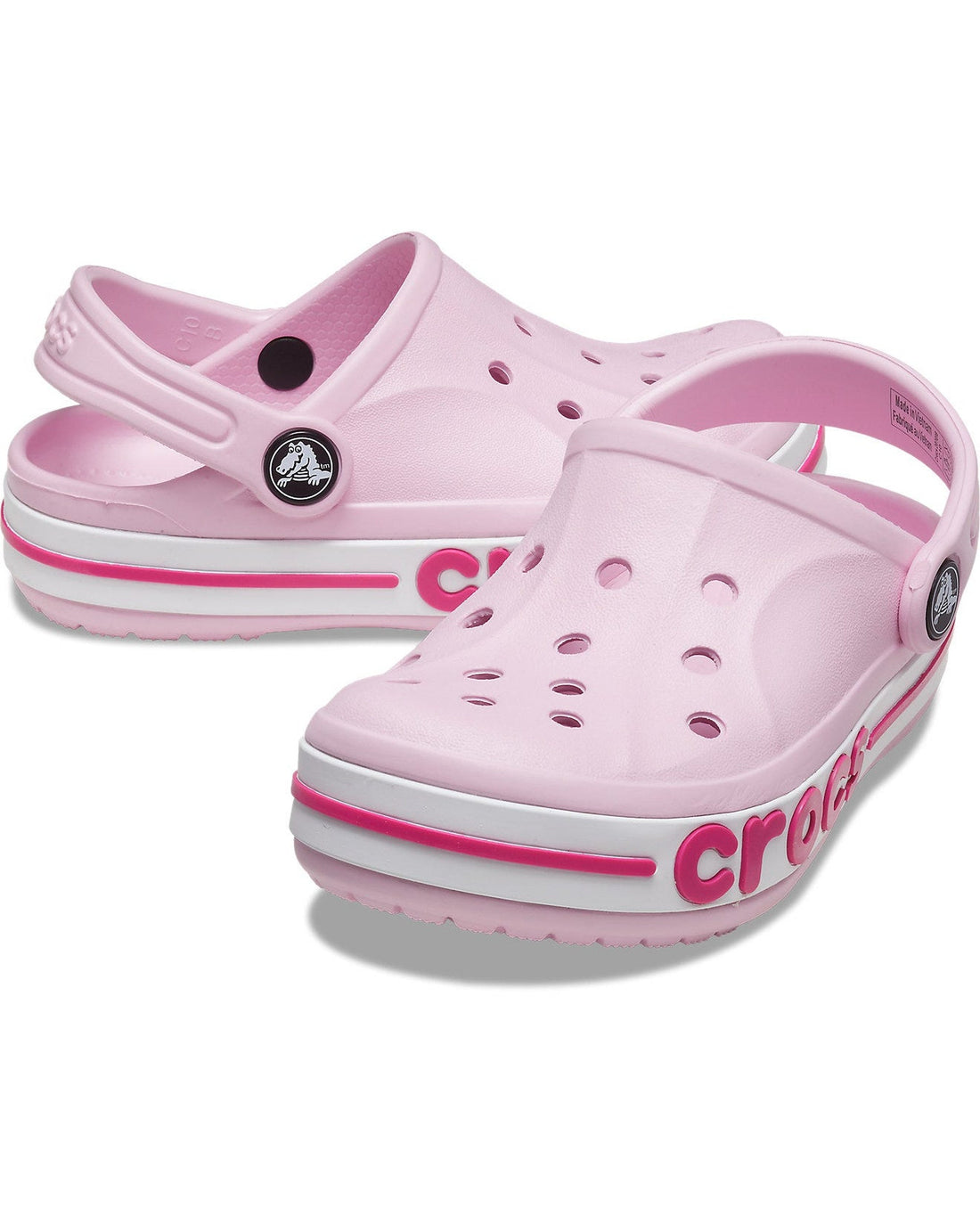 Bayaband-Clog-Unisex Kids-Ballerina Pink/Candy Pink-207018-6TG
