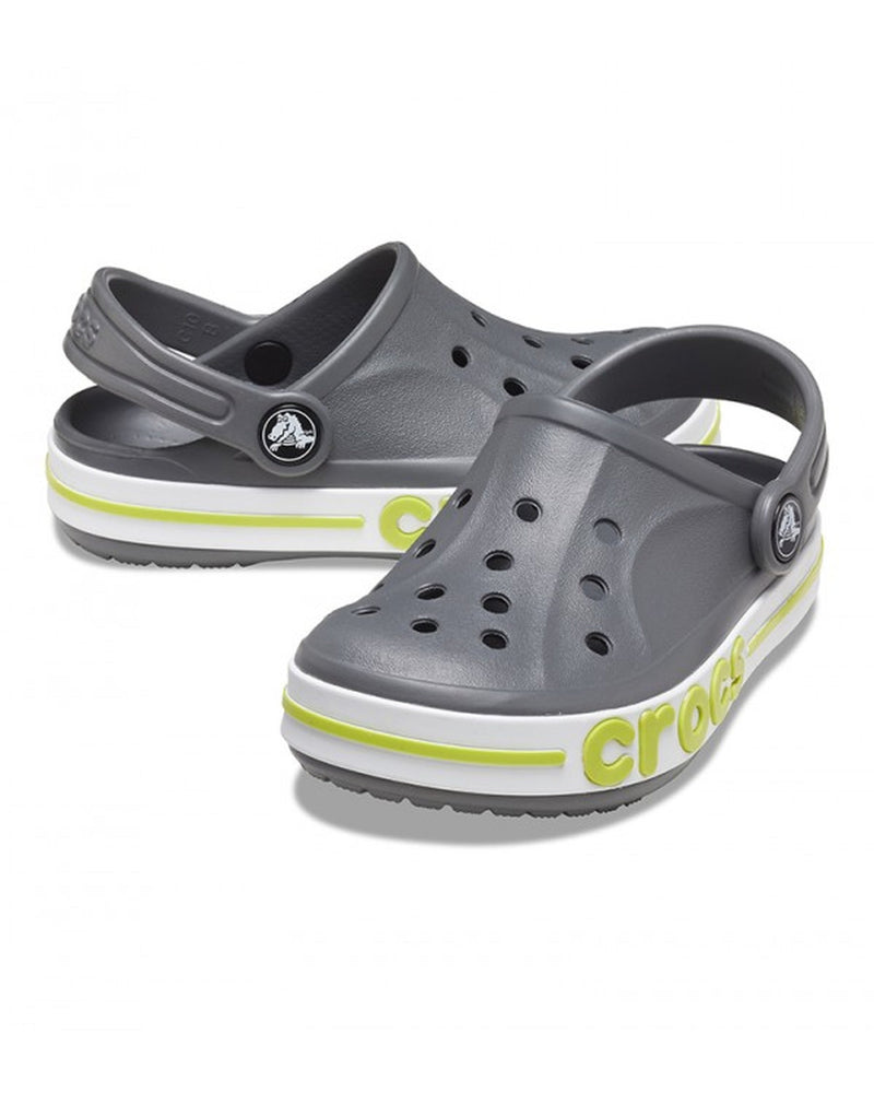 Bayaband-Clog-Unisex Kids-Slate Grey/Lime Punch-207019-0GX