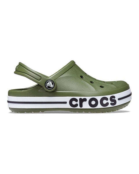 Crocs Bayaband Clog — Boys, Army Green (207019)