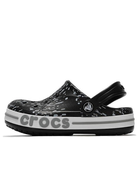 Crocs Bayaband Clog — Toddlers, Black/Multi (207020-0C4)