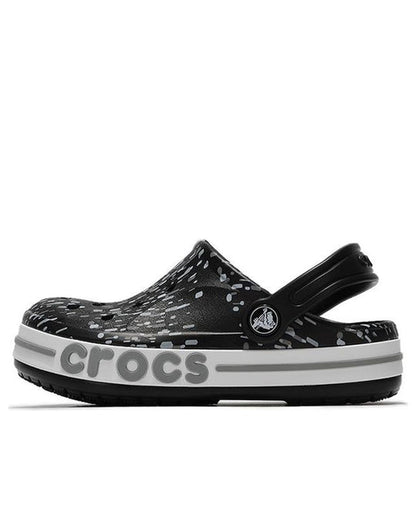 Crocs-Kids Bayaband Clog 207020-0C4 Black/Multi-3 Years - 14 Cm