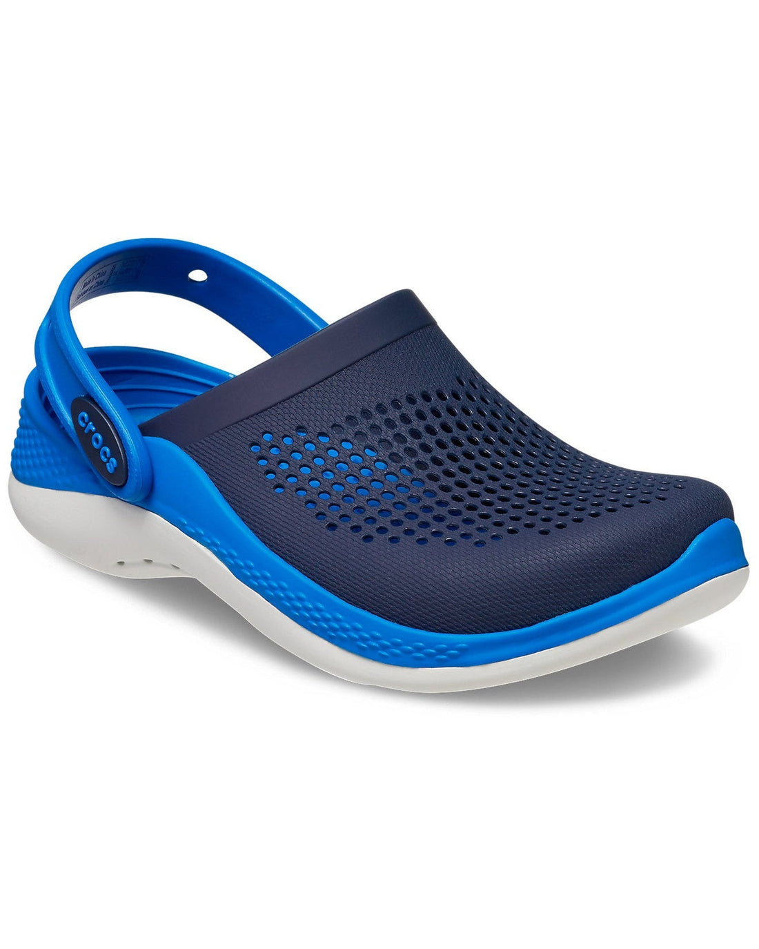 Crocs-Kids Literide Clog 207021-4KB Navy/Bright Cobalt-7 Years - 20 Cm