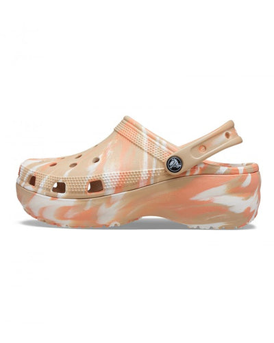 Crocs Classic Clog — Women, Chai/Multi