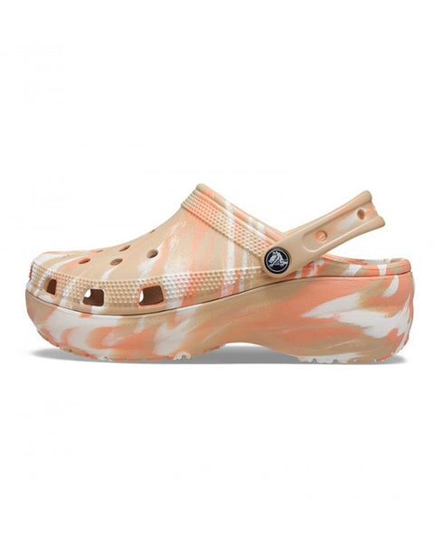Crocs Classic Clog — Women, Chai/Multi