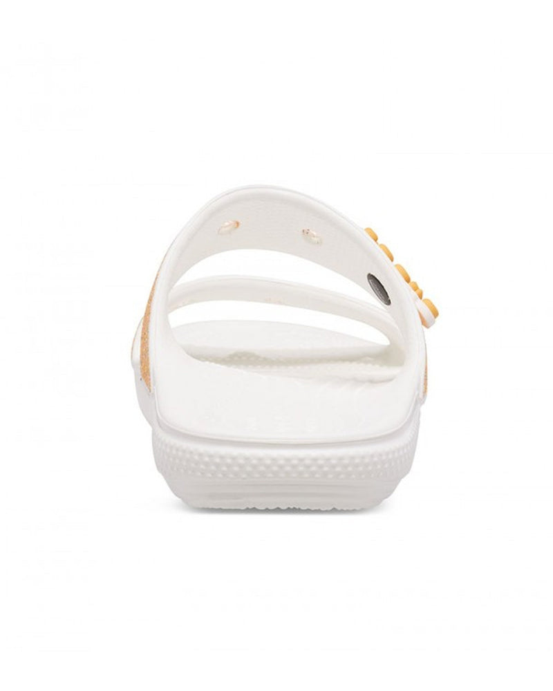 Classic-Sandal-Unisex Adult-Orange Sorbet Glitter-207309-9BE