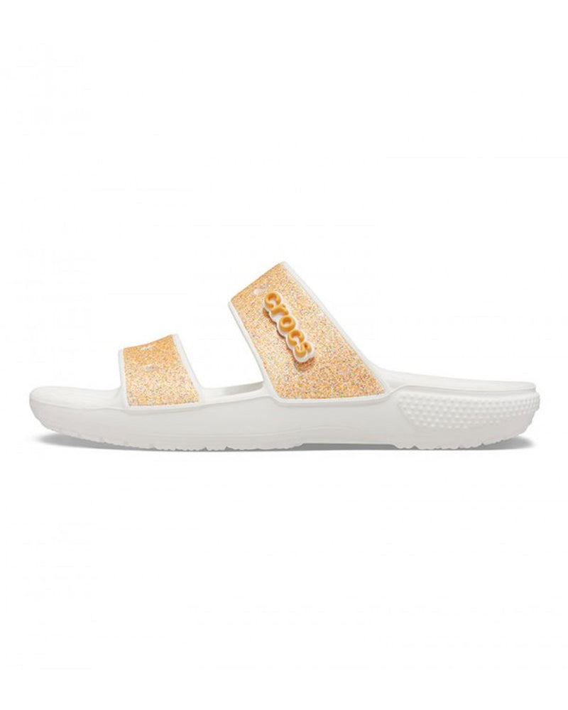 Classic-Sandal-Unisex Adult-Orange Sorbet Glitter-207309-9BE