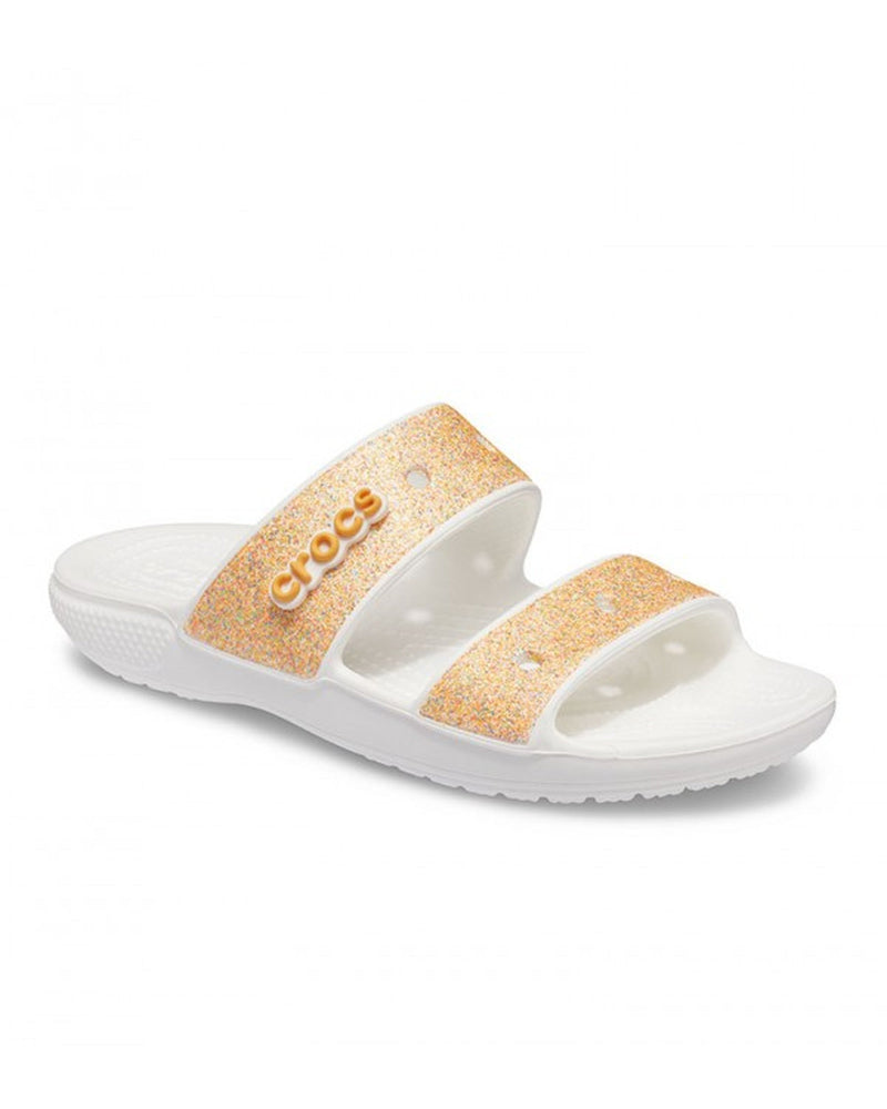 Classic-Sandal-Unisex Adult-Orange Sorbet Glitter-207309-9BE