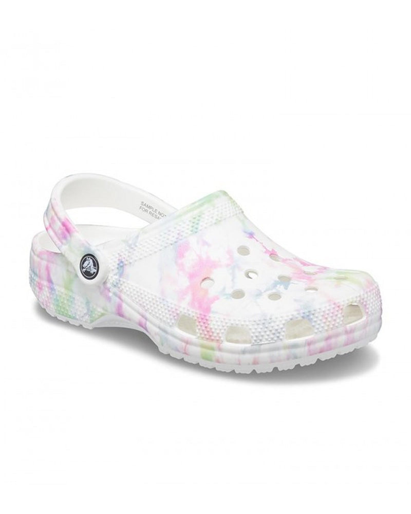 Classic-Clog-Unisex Adult-White/Multi-207326-94S