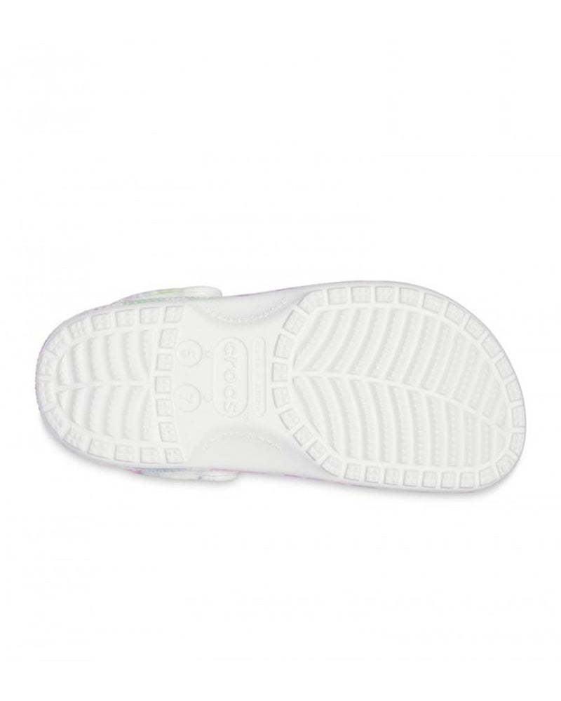 Classic-Clog-Unisex Adult-White/Multi-207326-94S