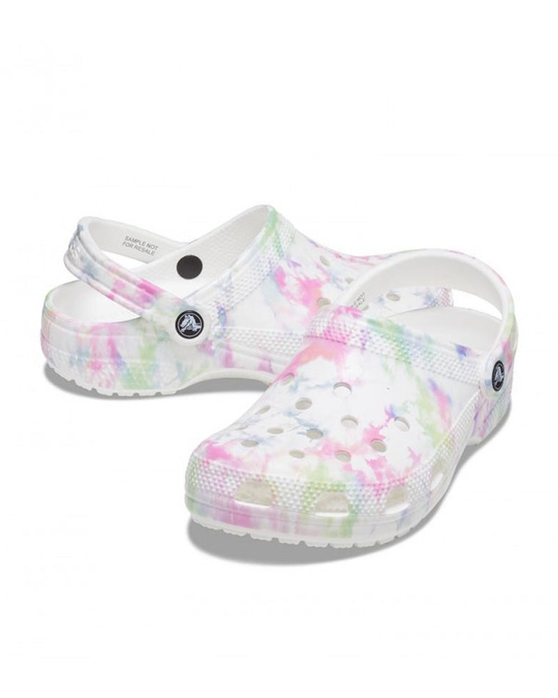 Classic-Clog-Unisex Adult-White/Multi-207326-94S