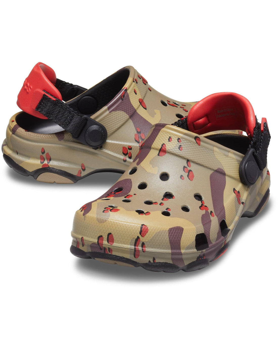 Crocs-Kids Classic Clog 207327-960 Camo-4 Years - 15.7 Cm