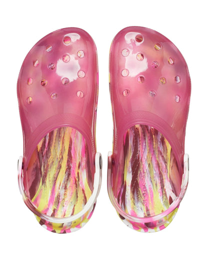 Classic-Clog-Unisex Adult-Fuchsia Fun/Multi-207407-6SZ