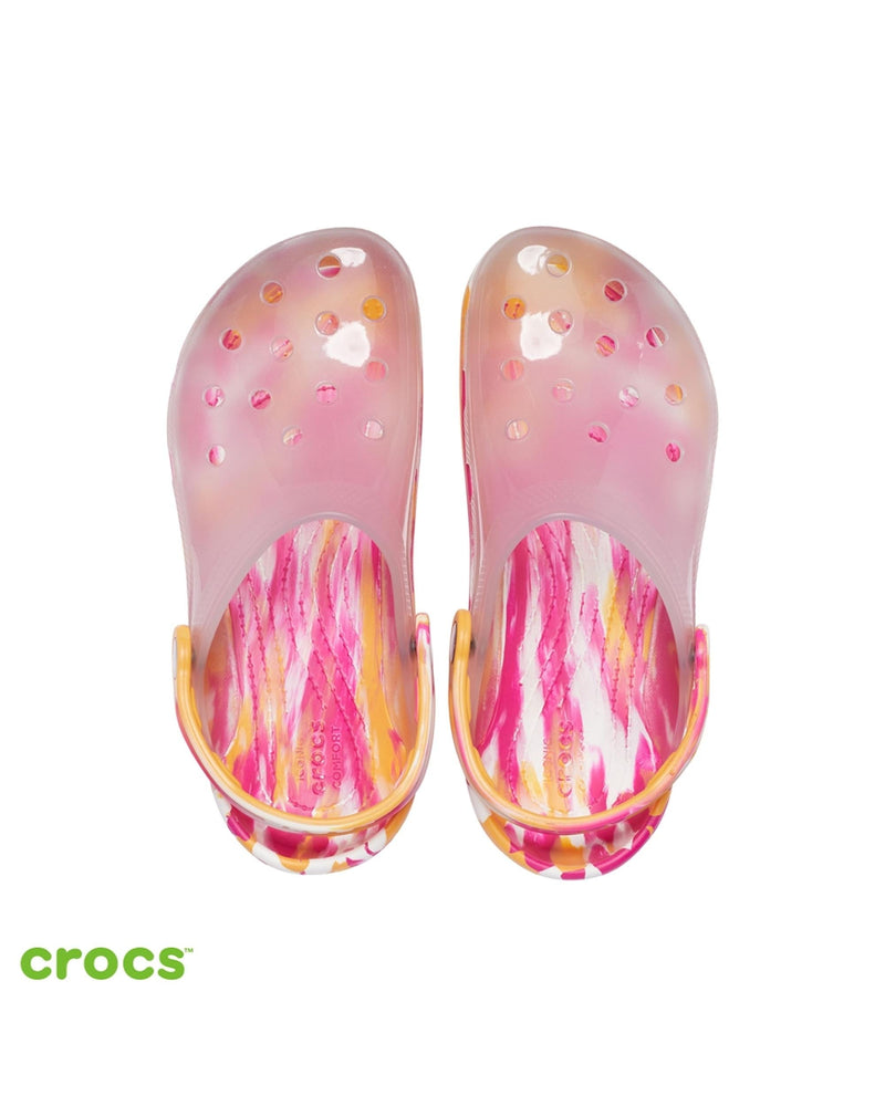 Classic-Clog-Unisex Adult-White/Multi-207407-94S