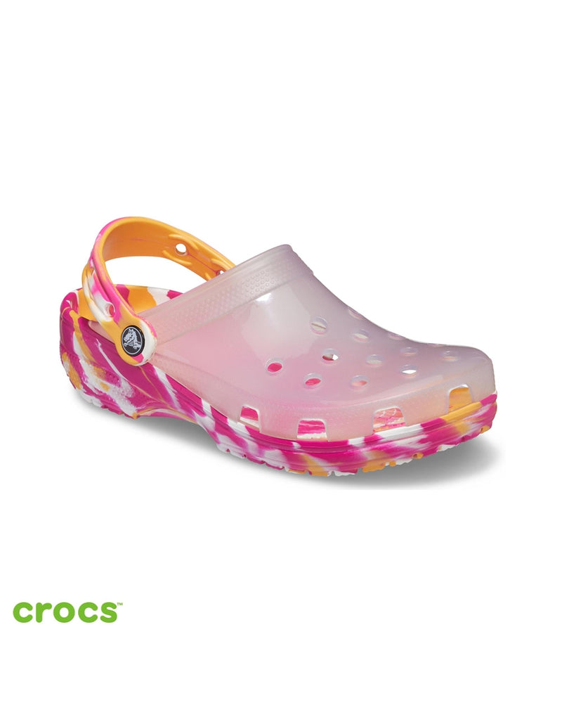 Classic-Clog-Unisex Adult-White/Multi-207407-94S