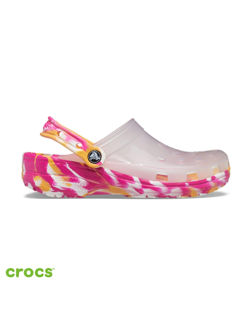 Classic-Clog-Unisex Adult-White/Multi-207407-94S