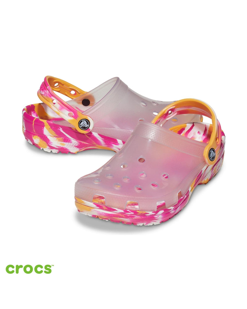 Classic-Clog-Unisex Adult-White/Multi-207407-94S