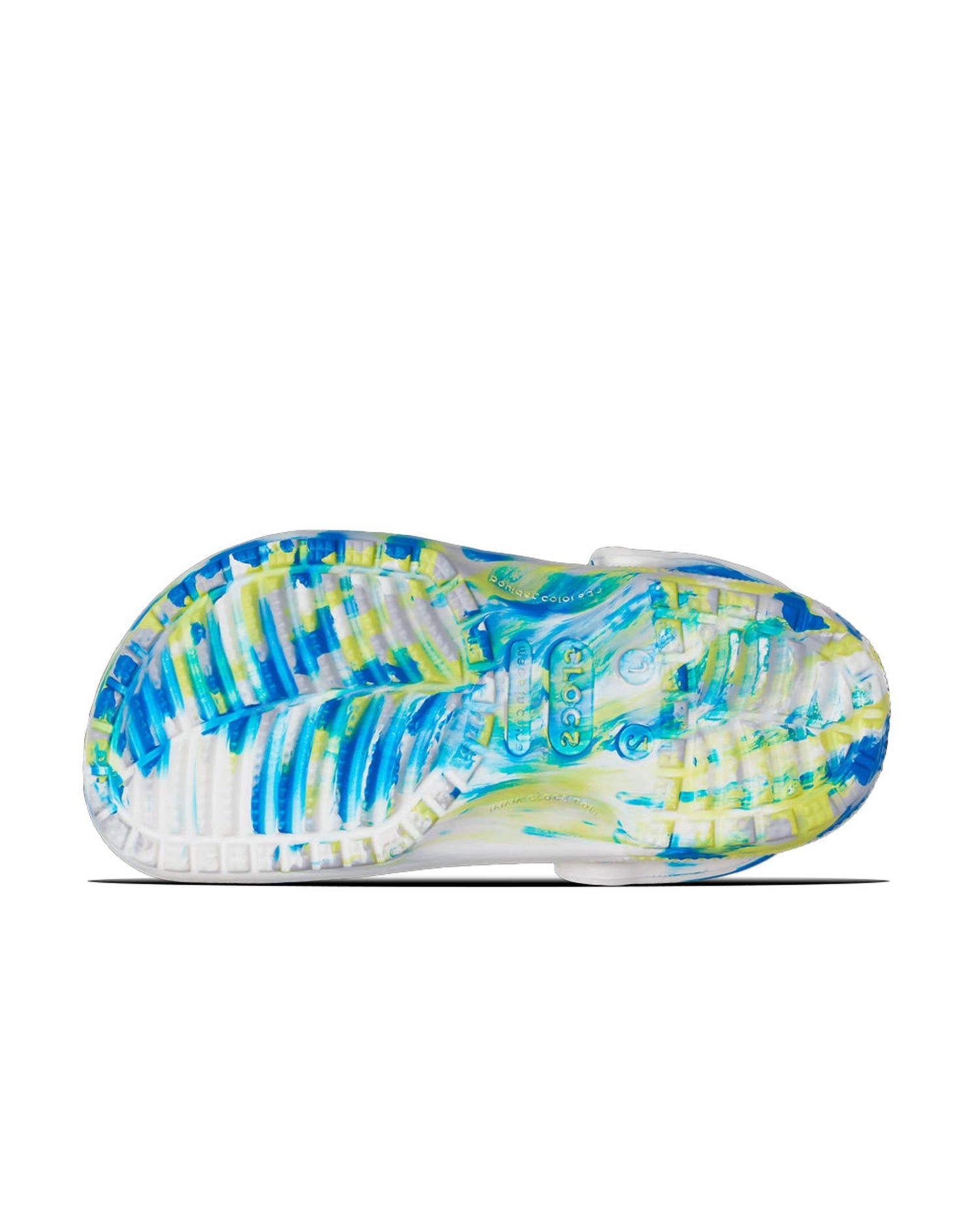Classic-Clog-Unisex Kids-White/Bright Cobalt-207464-1E8