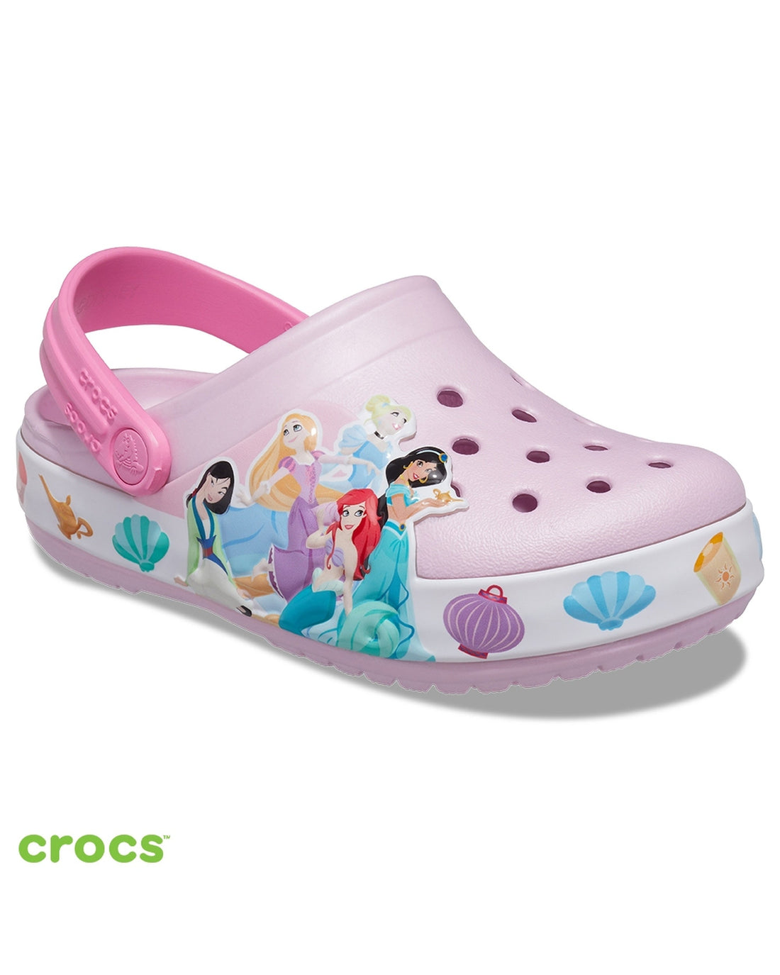 Crocs Fun Lab-Clog-Girls-Ballerina Pink-207466-6GD