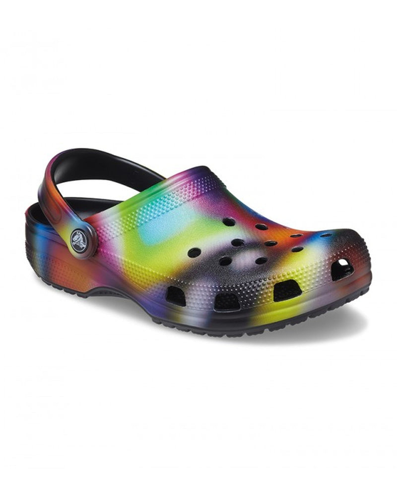 Classic-Clog-Unisex Adult-Black/Multi-207556-0C4