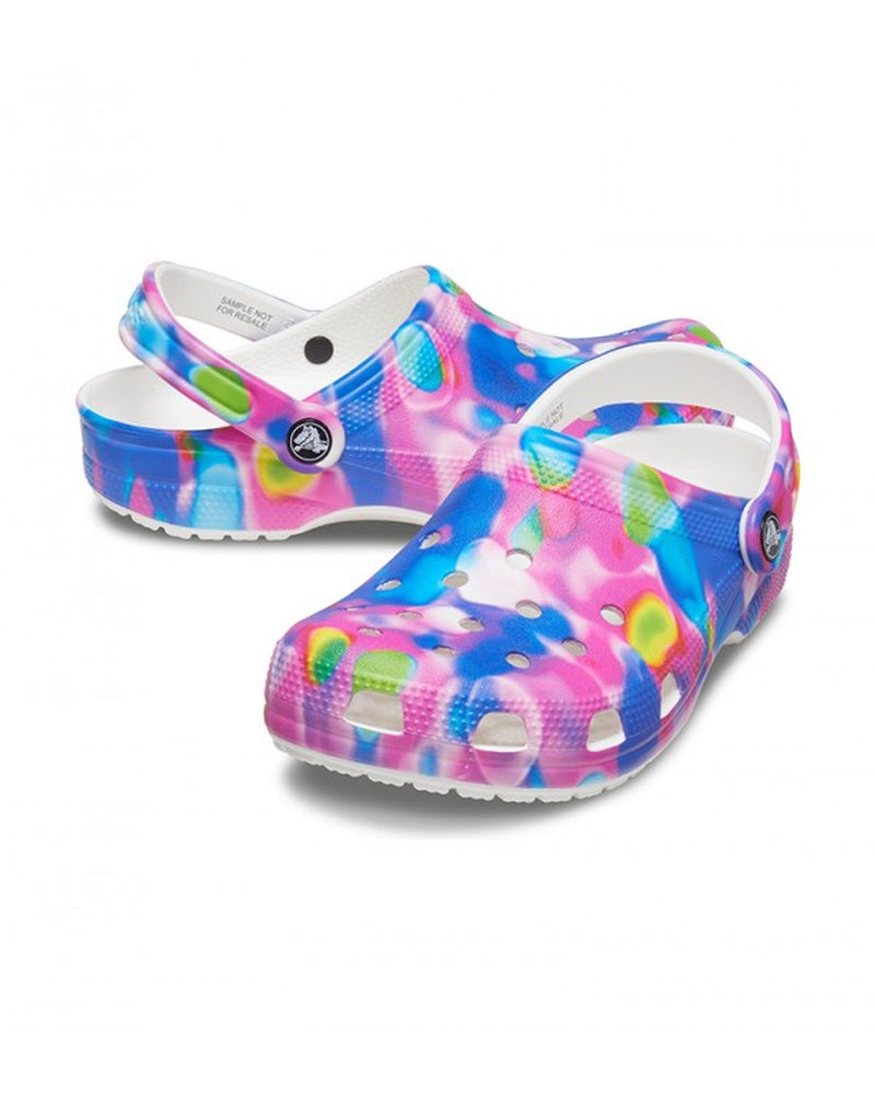 Classic-Clog-Unisex Adult-White/Pink-207556-102