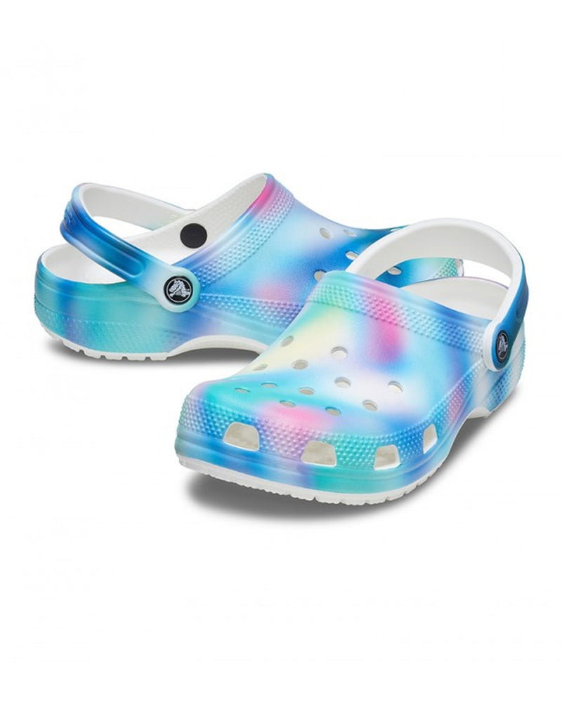 Classic-Clog-Unisex Adult-White/Multi-207556-94S