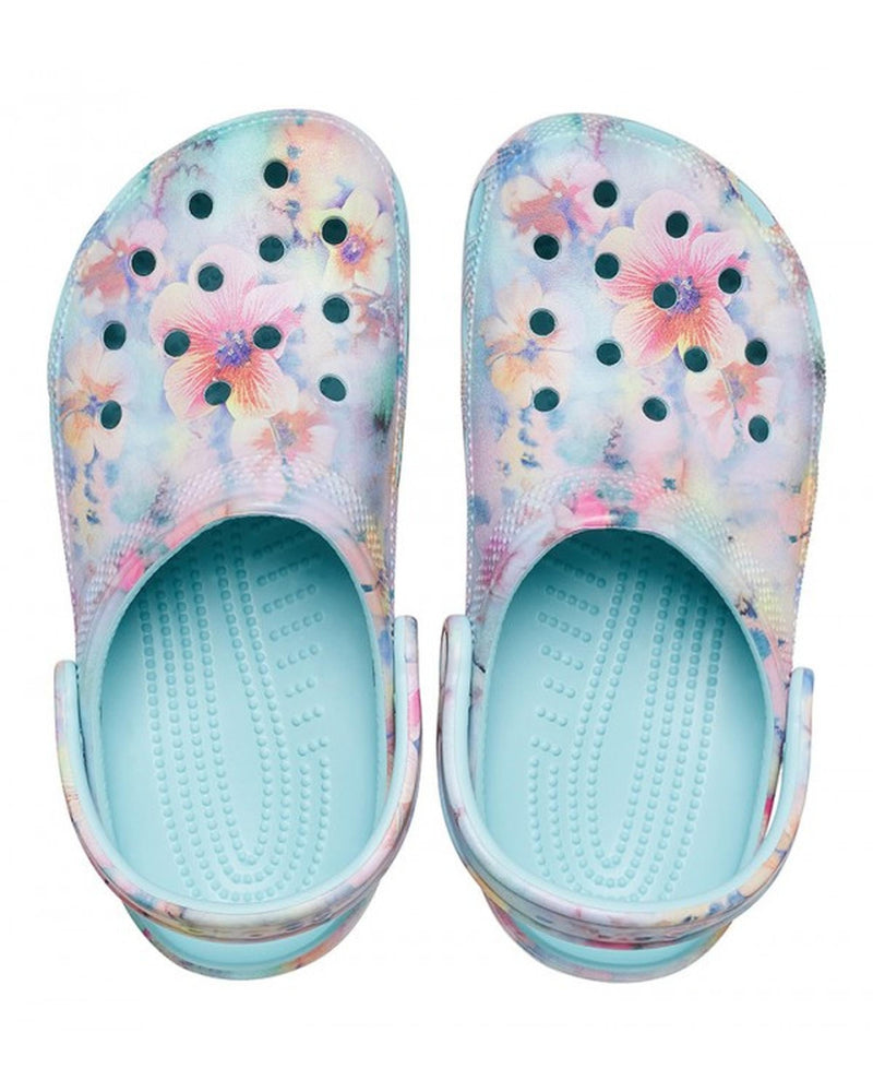 Classic-Clog-Unisex Adult-Pure Water/Multi-207567-4SU