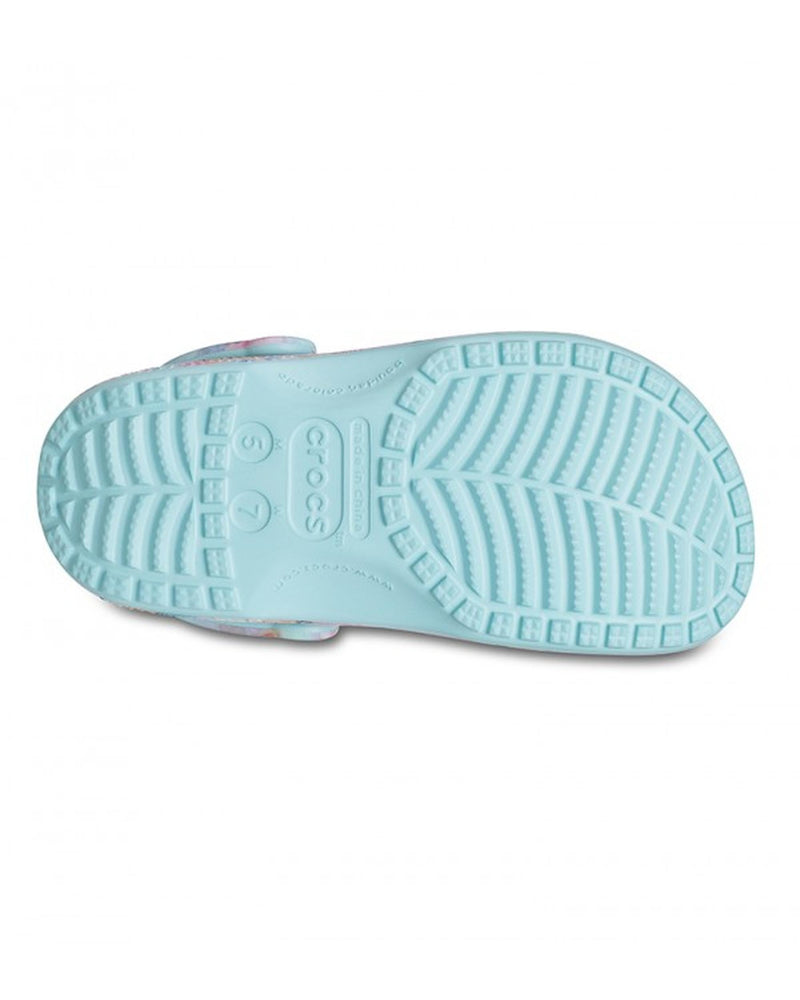 Classic-Clog-Unisex Adult-Pure Water/Multi-207567-4SU