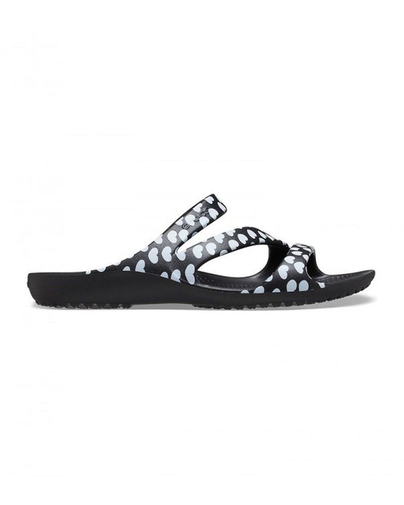 Kadee-Sandal-Women-Black/White-207577-066