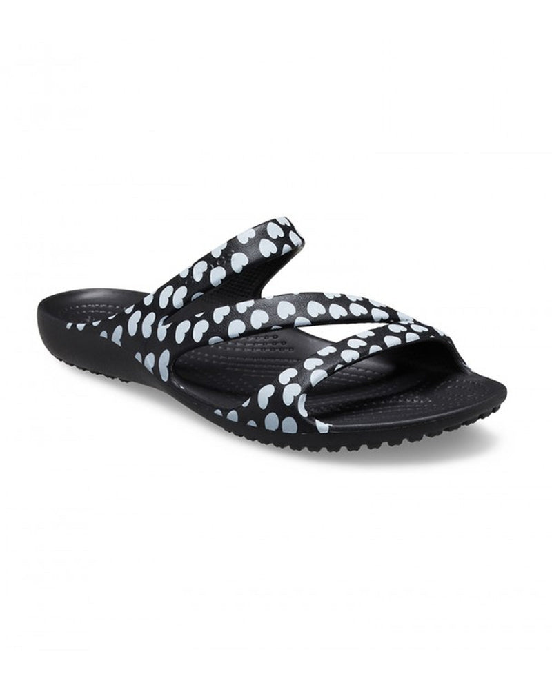 Kadee-Sandal-Women-Black/White-207577-066