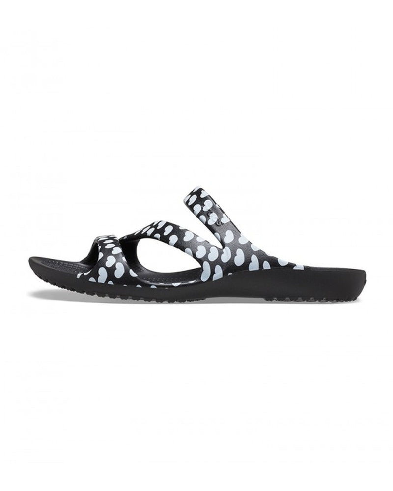 Kadee-Sandal-Women-Black/White-207577-066