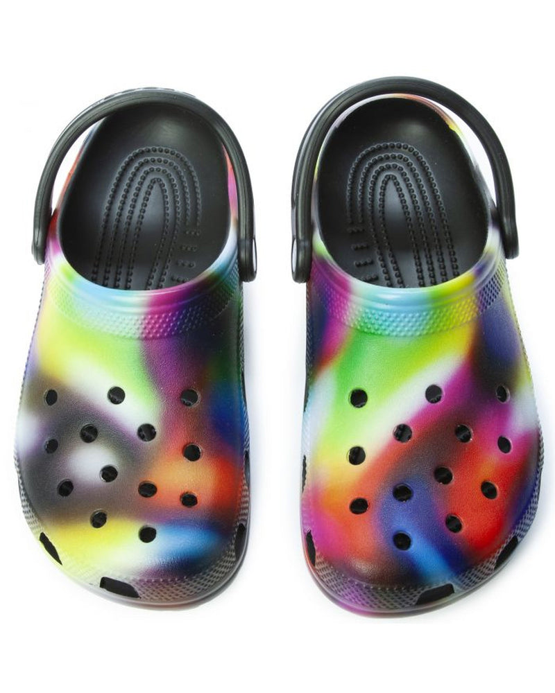 Classic-Clog-Unisex Kids-Black/Multi-207587-0C4