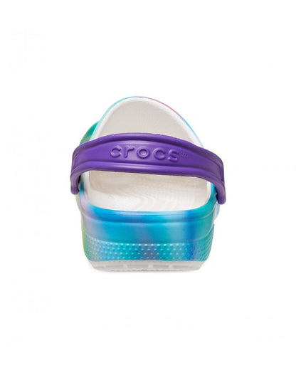 Classic-Clog-Unisex Kids-White/Multi-207587-94S