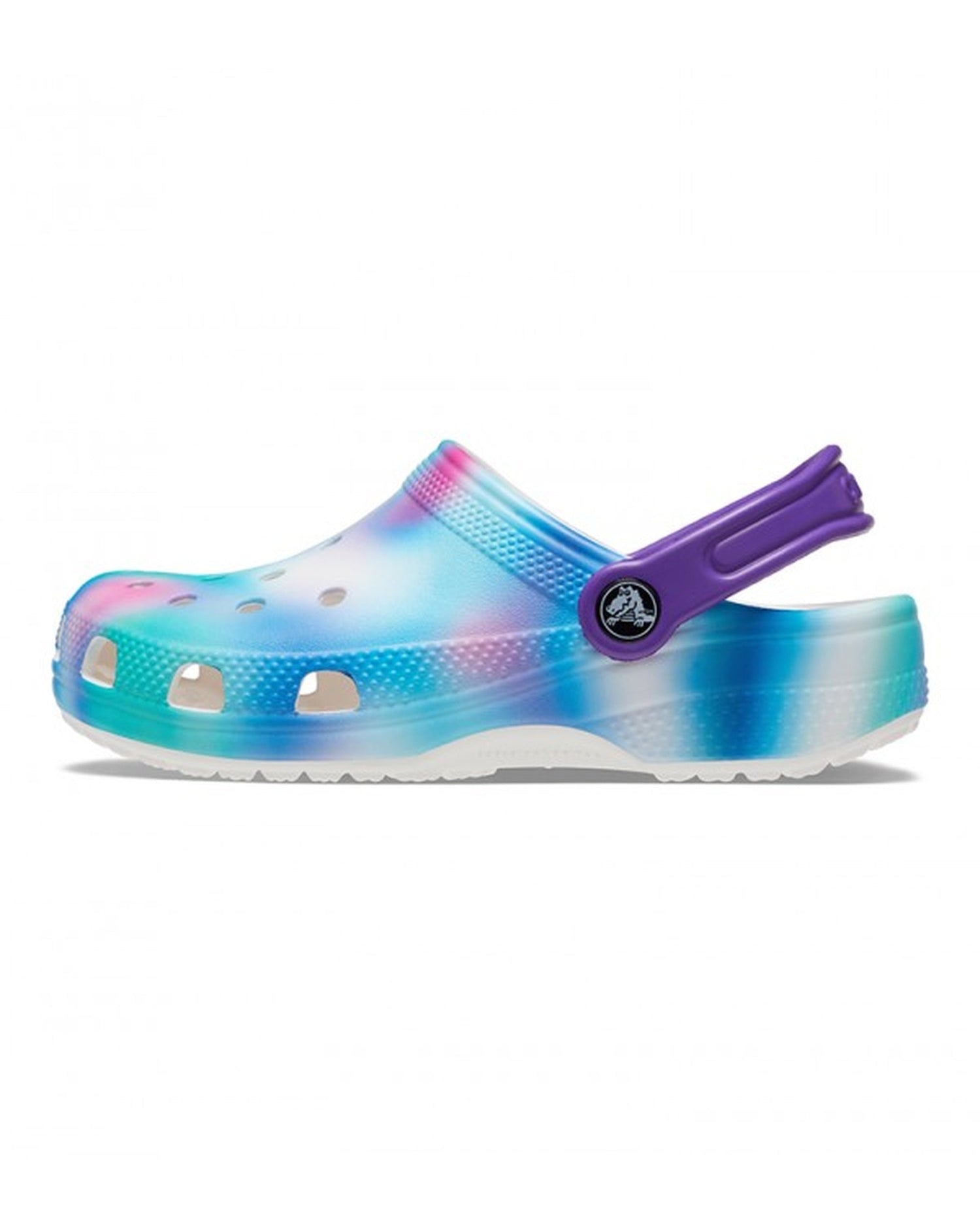 Classic-Clog-Unisex Kids-White/Multi-207587-94S