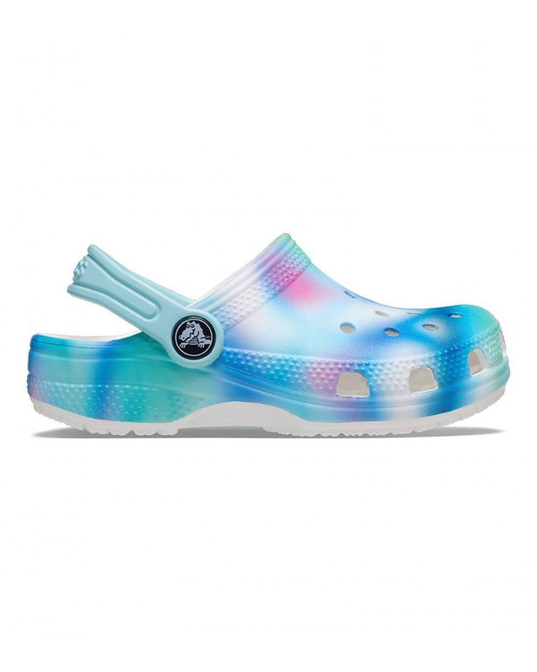 Classic-Clog-Unisex Kids-White/Multi-207588-94S