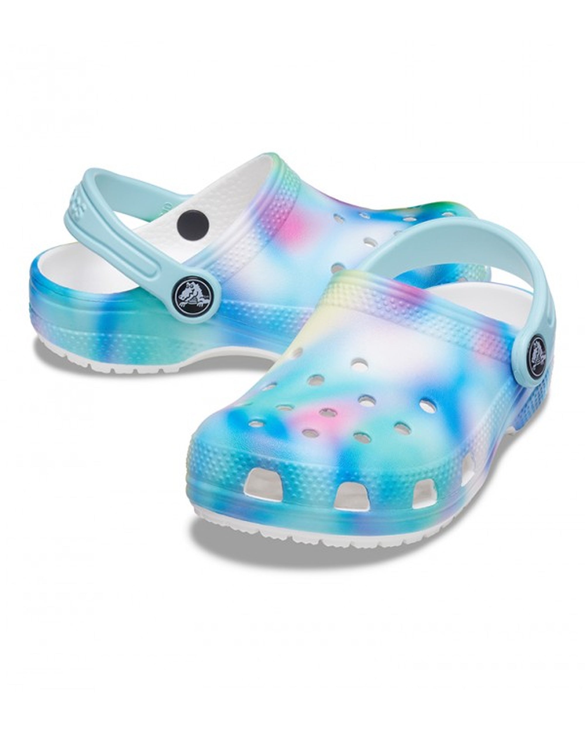 Classic-Clog-Unisex Kids-White/Multi-207588-94S