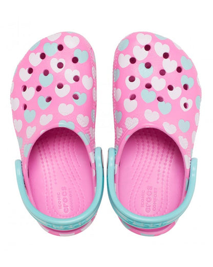 Classic-Clog-Unisex Kids-Taffy Pink/Multi-207592-6SX