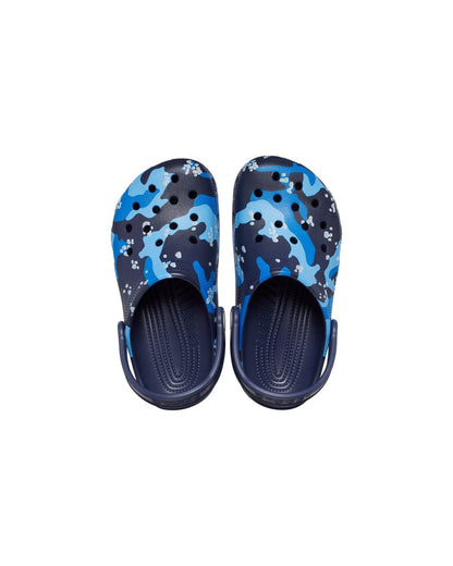 Classic-Clog-Unisex Kids-Navy/Multi-207593-4HQ