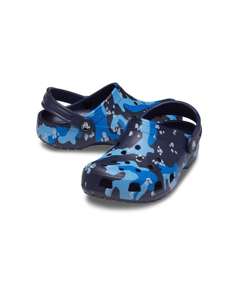 Classic-Clog-Unisex Kids-Navy/Multi-207593-4HQ