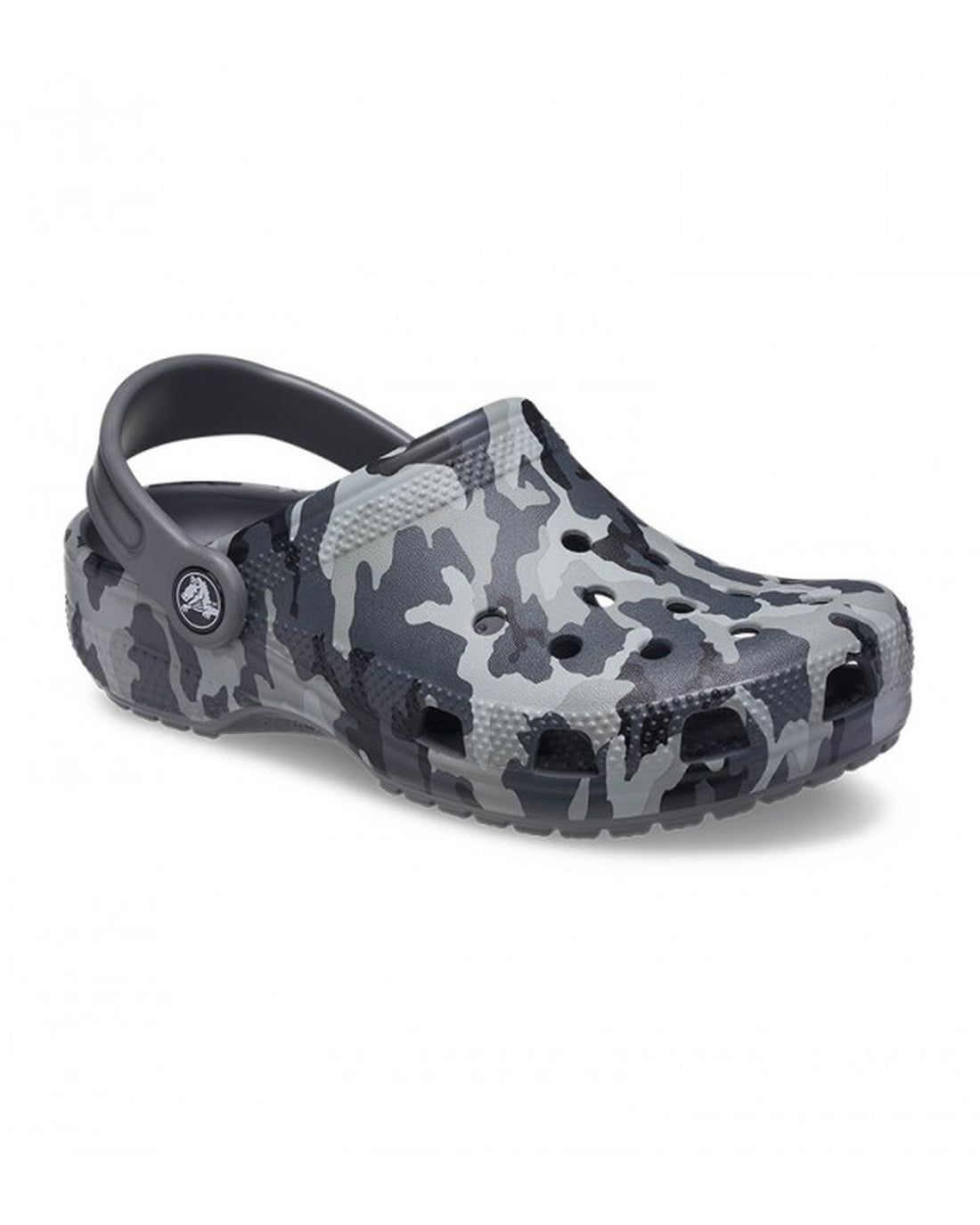 Crocs-Kids Classic Clog 207594-097 Black/Grey-7 Years - 20 Cm