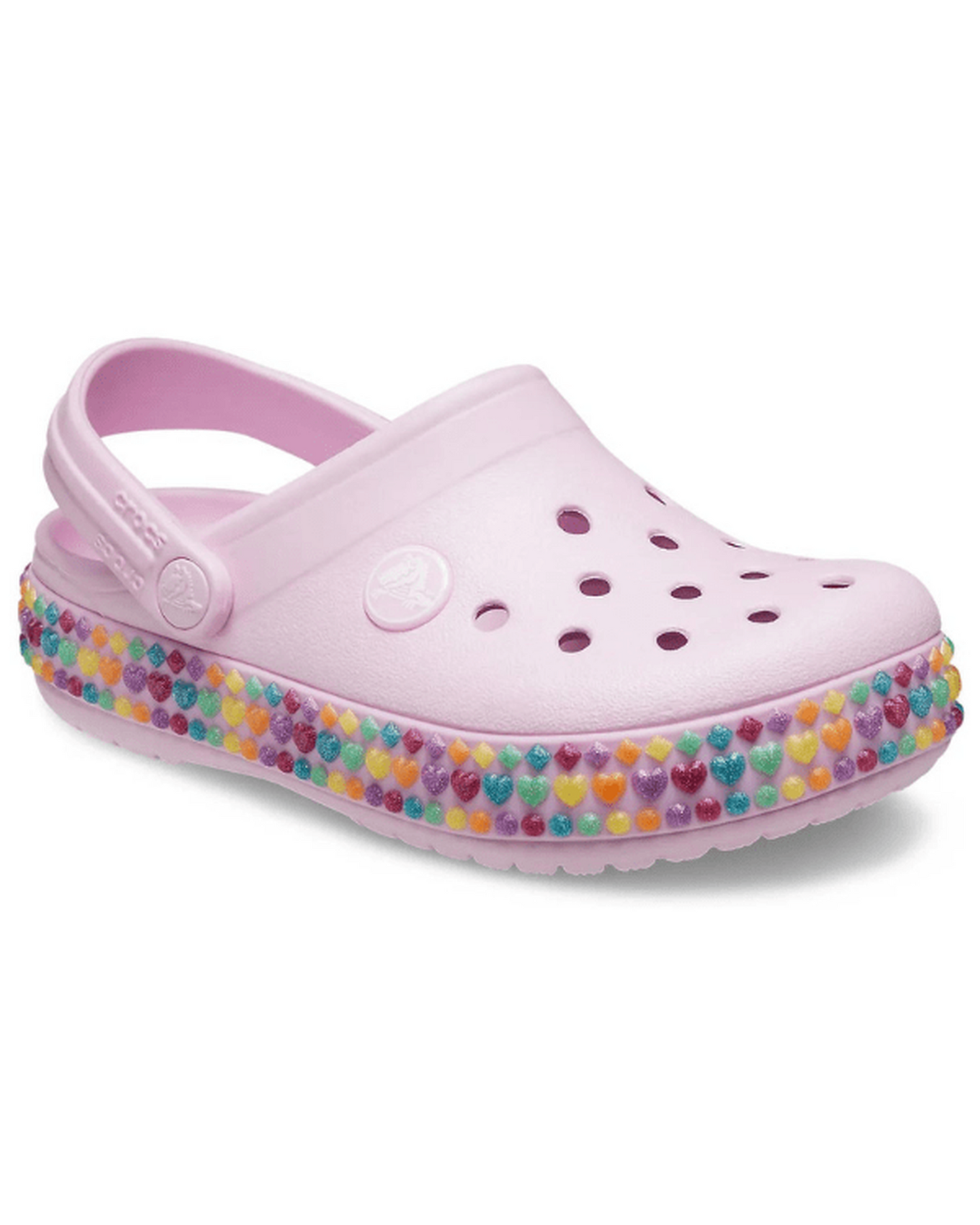 Crocband-Clog-Girls-Ballerina Pink-207607-6GD