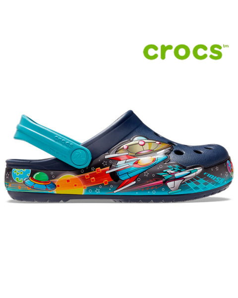 Crocs Fun Lab Clog — Toddlers, Navy (207612)