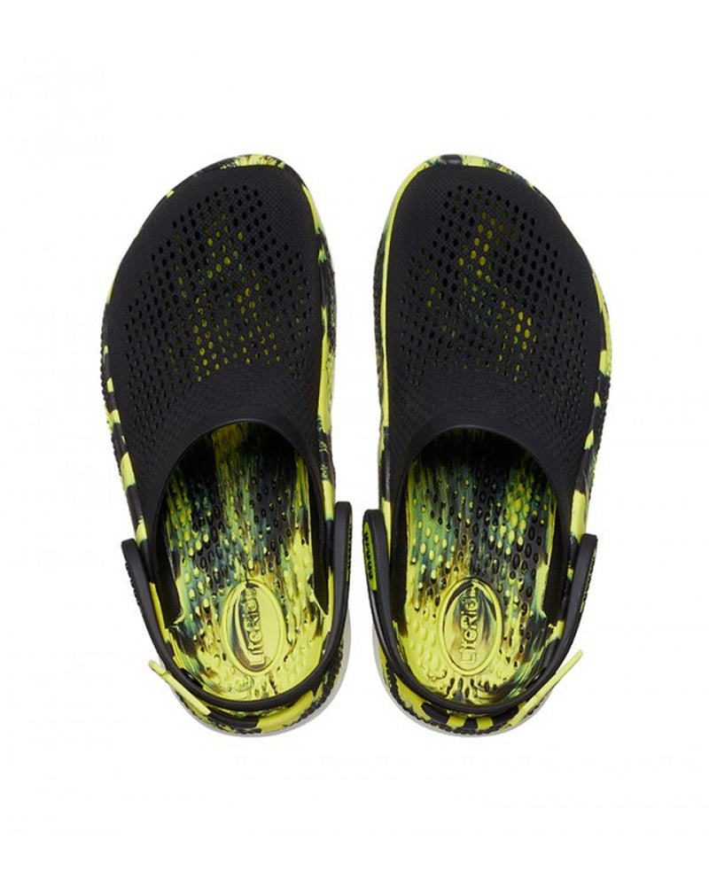 Literide-Clog-Unisex Adult-Black/Citrus-207634-02K