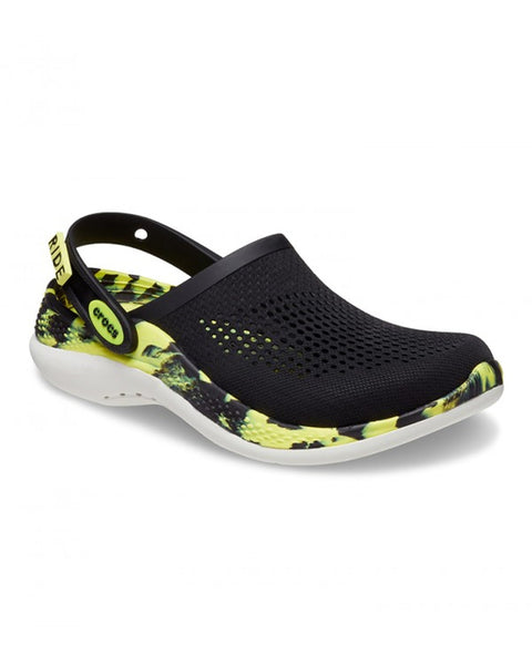 LITERIDE-CLOG-UNISEX ADULT-BLACK/CITRUS-207634-02K