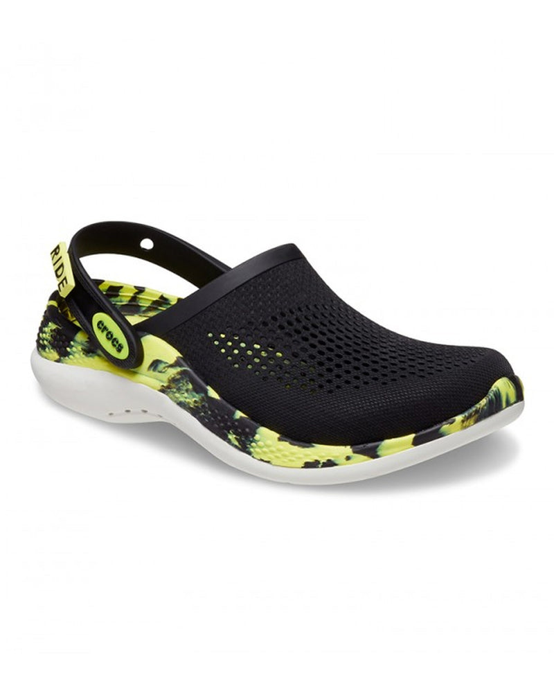 Literide-Clog-Unisex Adult-Black/Citrus-207634-02K