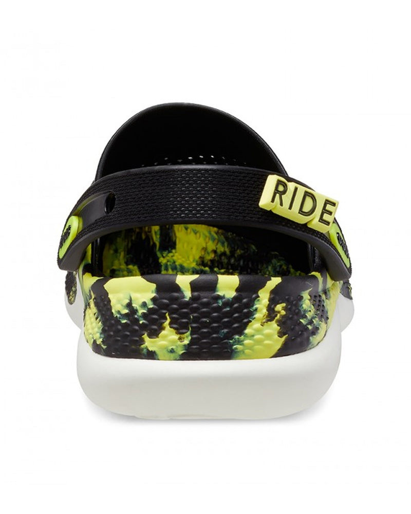 Literide-Clog-Unisex Adult-Black/Citrus-207634-02K
